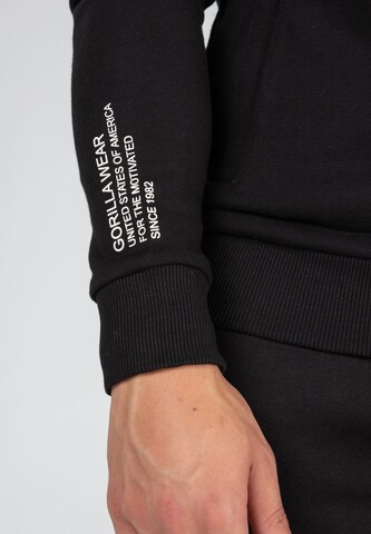 Gorilla Wear Sports sweat jacket 'Payette' in Black