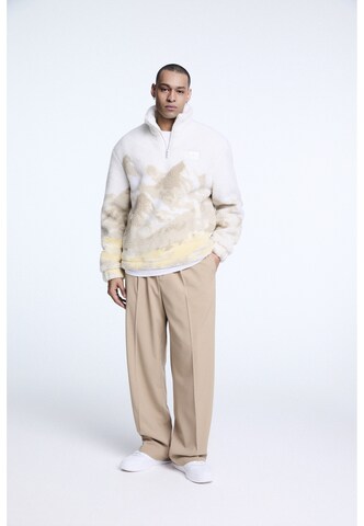 Karl Kani - Pullover 'Mountainscape' em branco