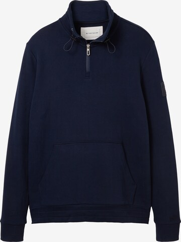 Sweat-shirt TOM TAILOR en bleu : devant