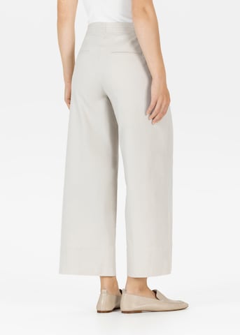 STEHMANN Wide Leg Hose in Weiß