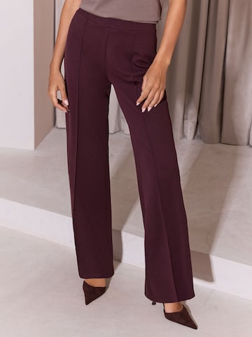 Lipsy Wide Leg Hose in Braun: Vorderseite