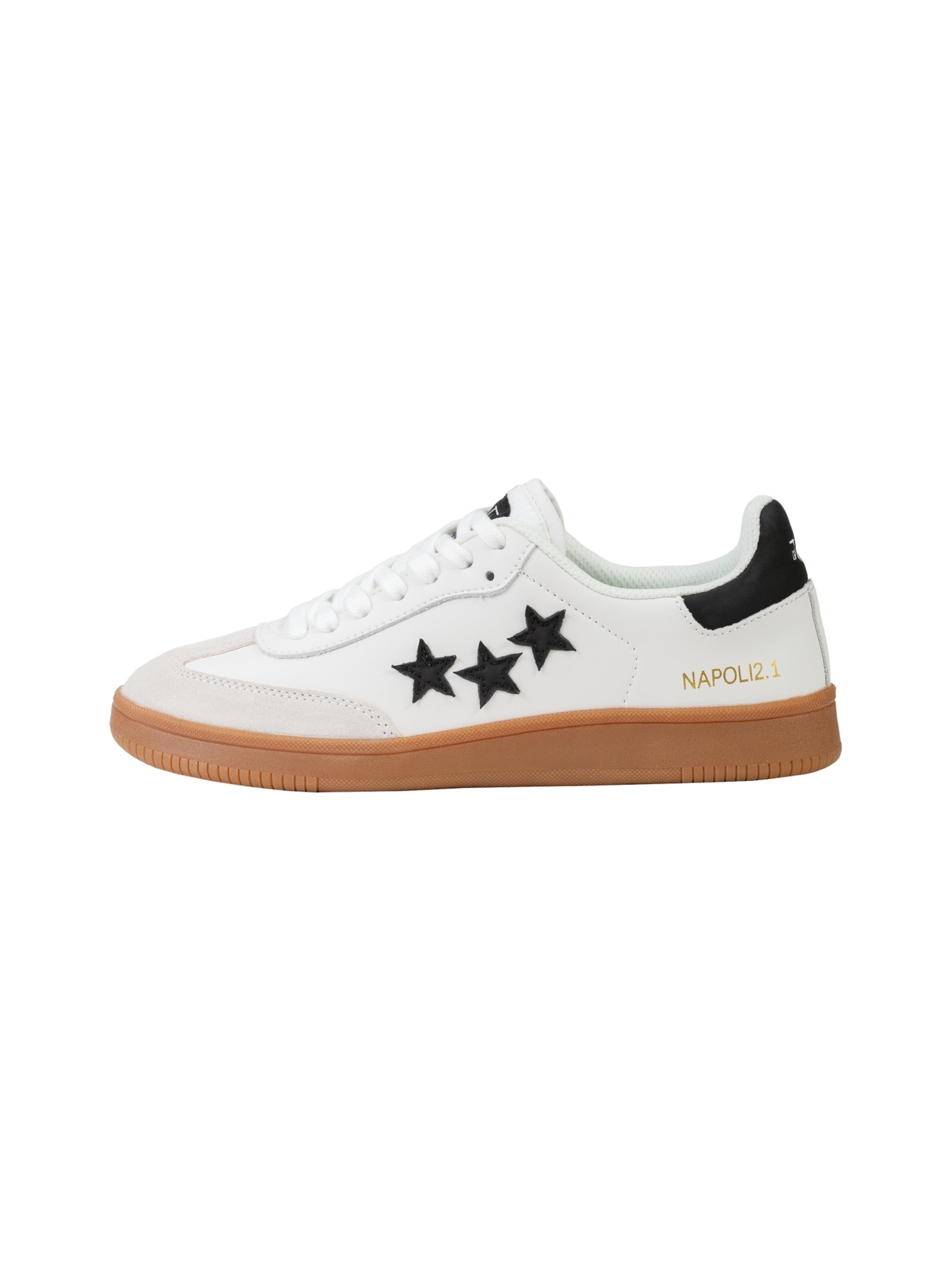 19V69 ITALIA Sneakers laag 'Napoli 2.1' in 36 in de kleur Zwart / Wit, Productweergave