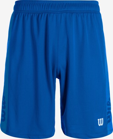 WILSON Loose fit Workout Pants in Blue: front