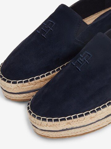 TOMMY HILFIGER Espadrilky – modrá