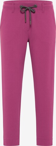 Pantaloni 'IVALO' di Elbsand in rosa: frontale