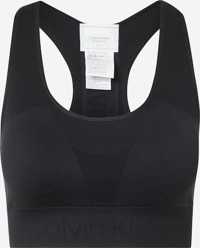 Calvin Klein Performance Sport-BH in schwarz, Produktansicht