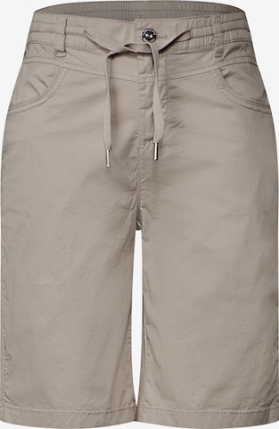 STREET ONE Regular Shorts in Beige: Vorderseite