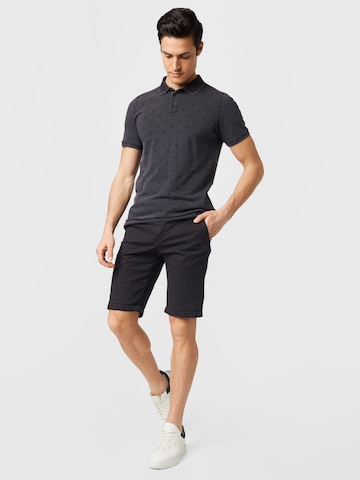 Lindbergh Slimfit Shorts 'Superflex' in Schwarz