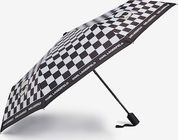 Karl Lagerfeld Umbrella in Black: front