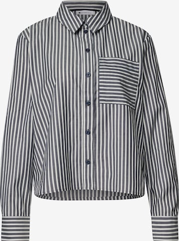 STREET ONE Blouse in Blue: front