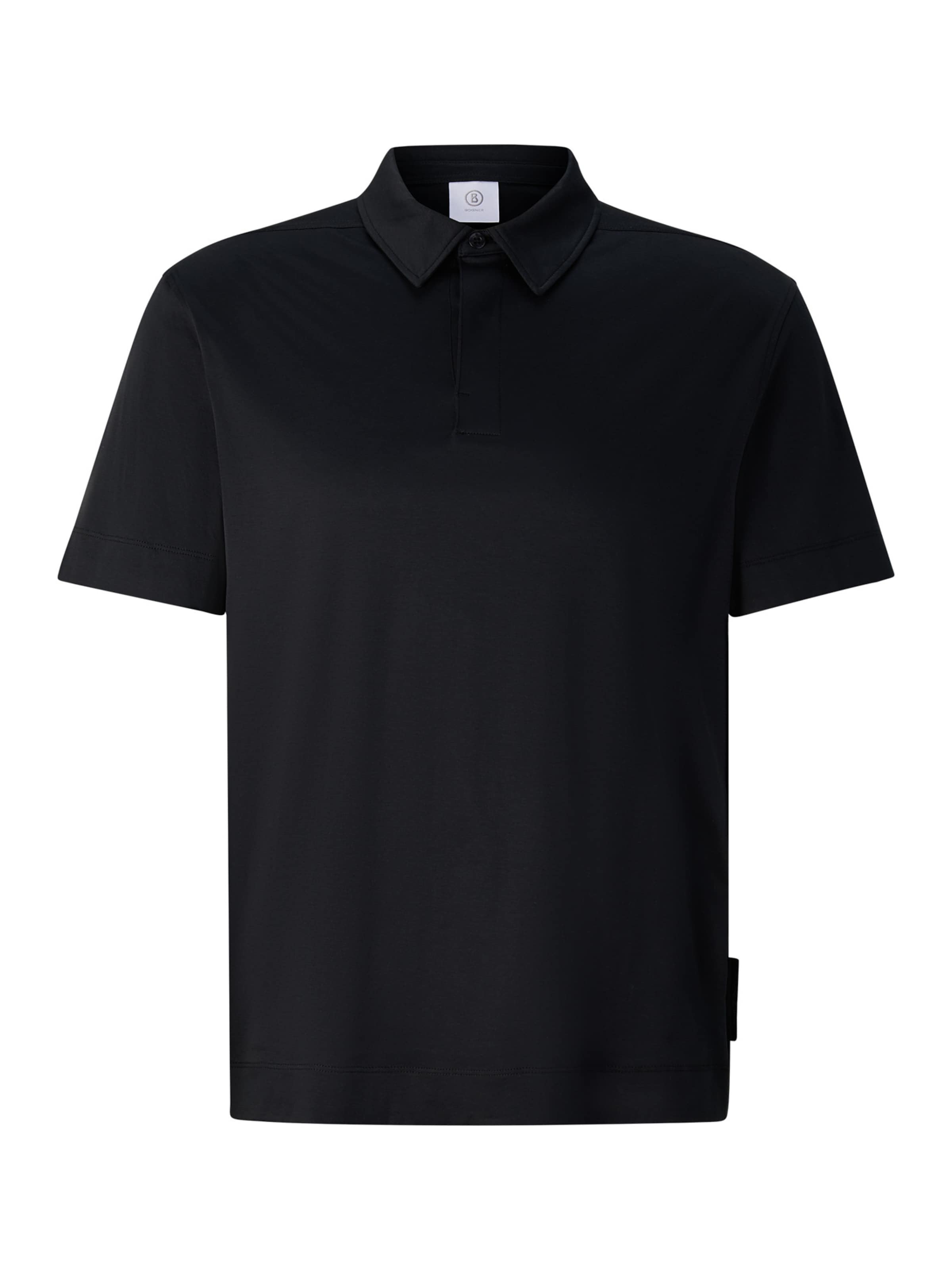 BOGNER Poloshirt 'Tayden' in Schwarz: Vorderseite
