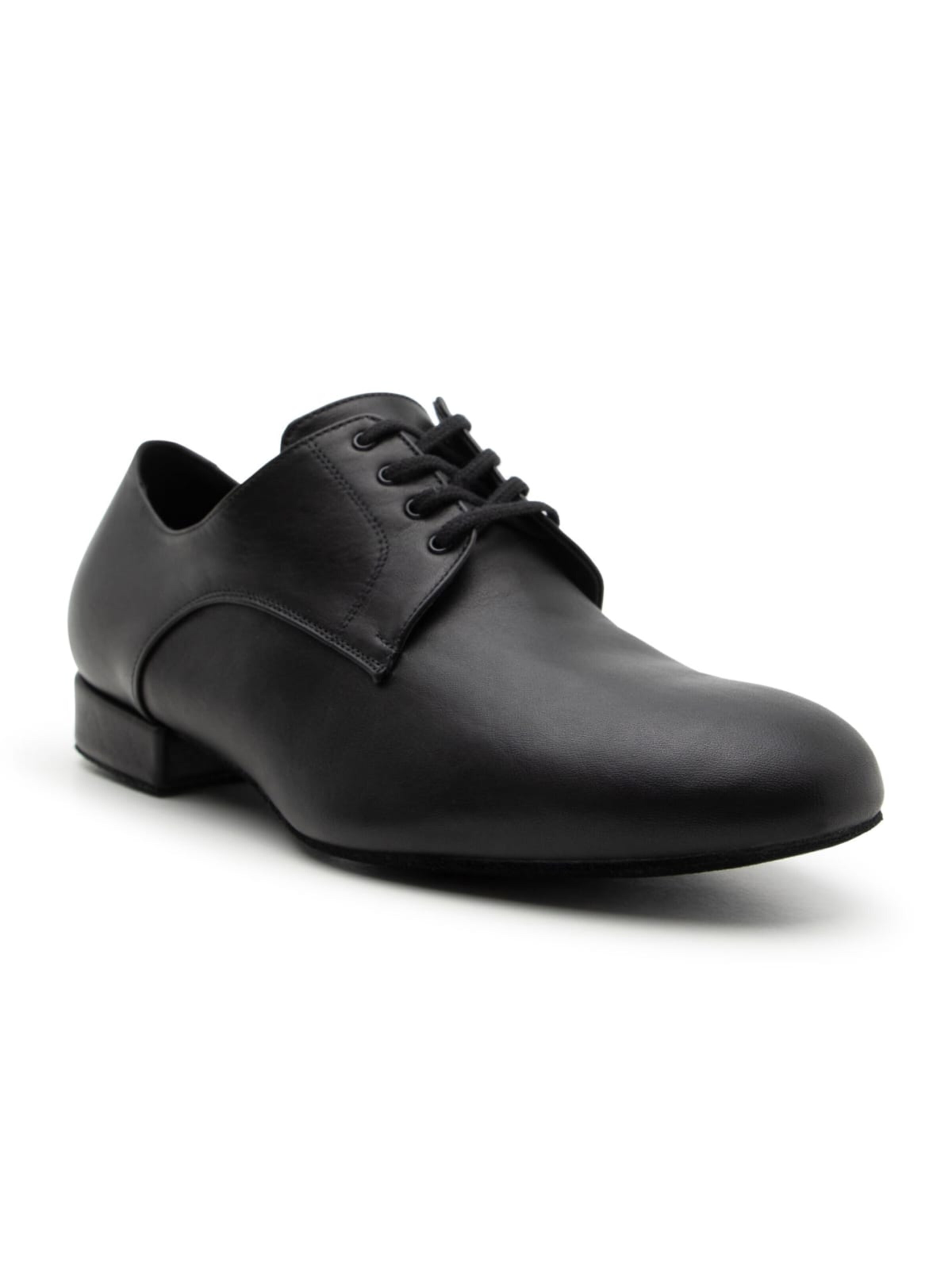 Dancing Queens Lace-Up Shoes 'Dancing Queens - Noble Tanzschuhe Leder' in Black: front