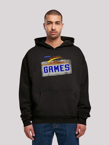 F4NT4STIC Sweatshirt 'California Games Plate Retro Gaming Pixel SEVENSQUARED' in Mixed colors: front