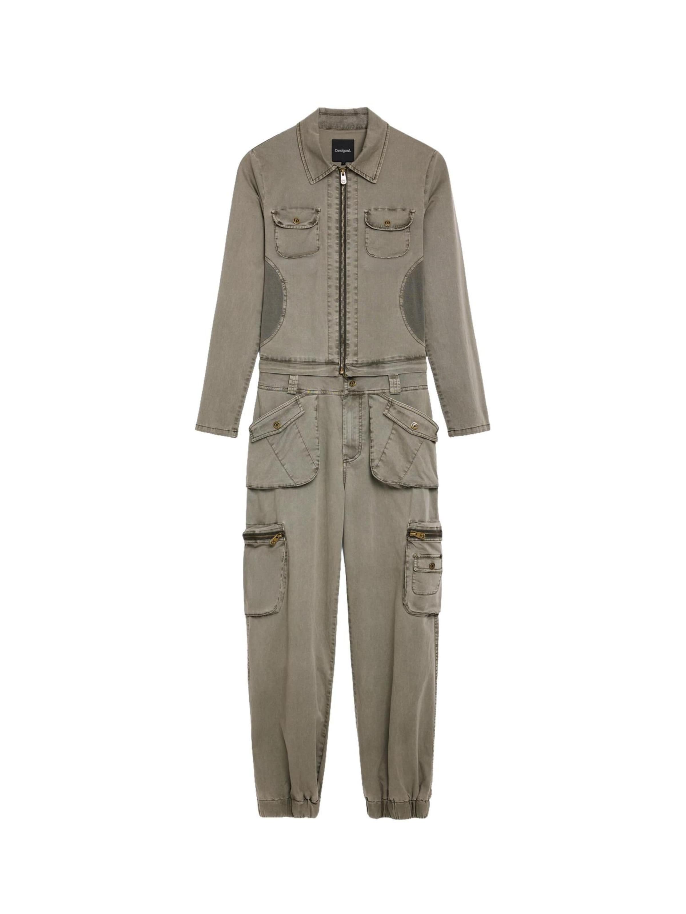 Completo pantalone di Desigual in grigio: frontale