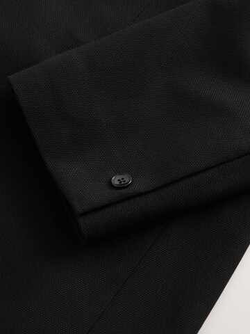Coupe regular Veste de costume Next en noir