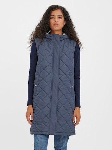 VERO MODA Vest in Blue: front