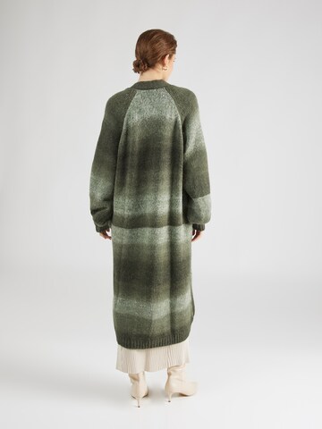 MADS NORGAARD COPENHAGEN Oversized cardigan i grøn