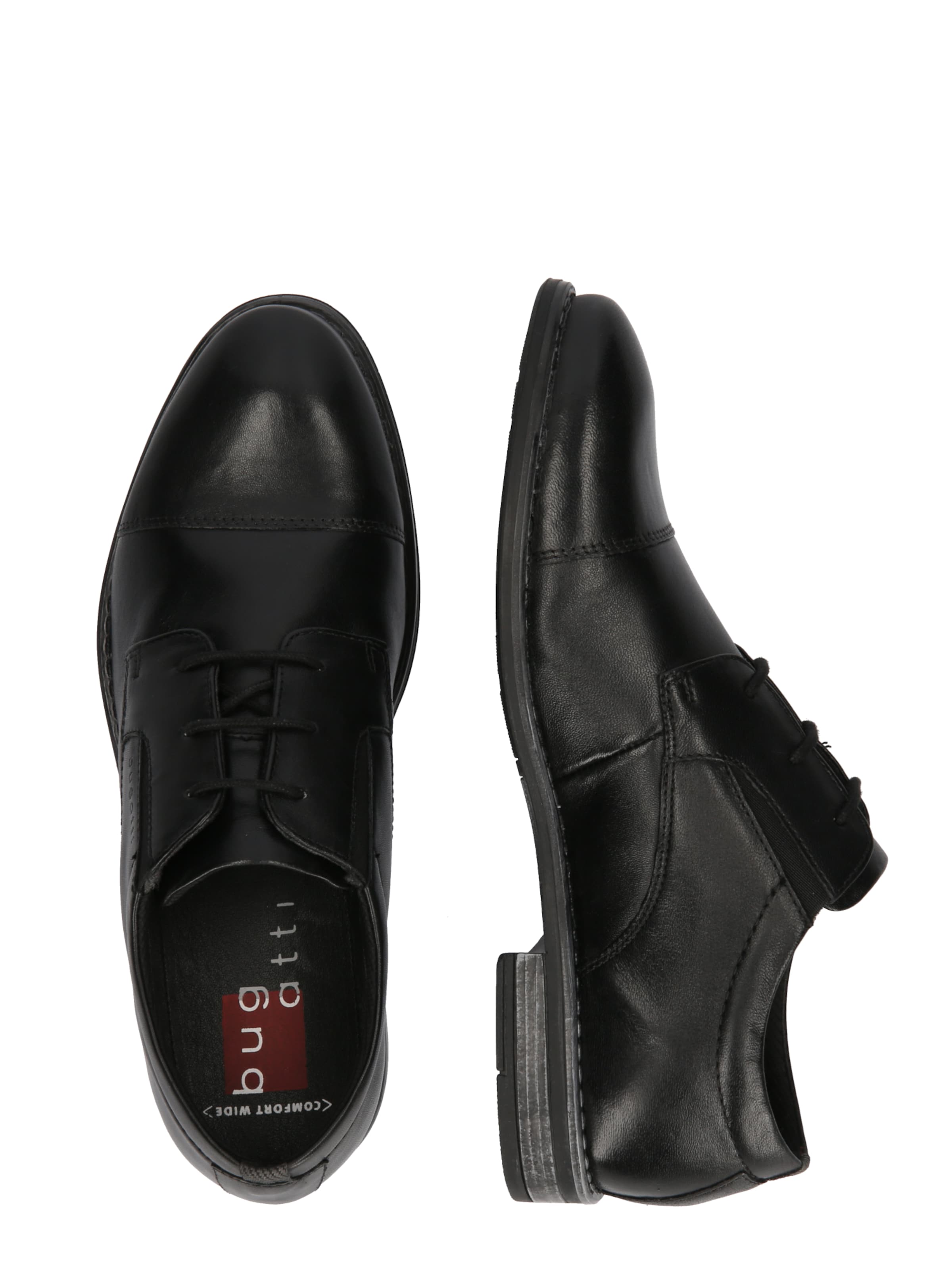 bugatti - Zapatos con cordón 'Amros' en negro