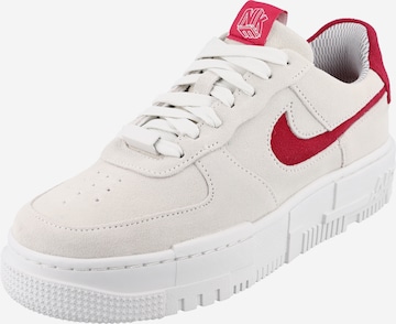 Nike Sportswear Madalad ketsid 'Pixel', värv valge: eest vaates