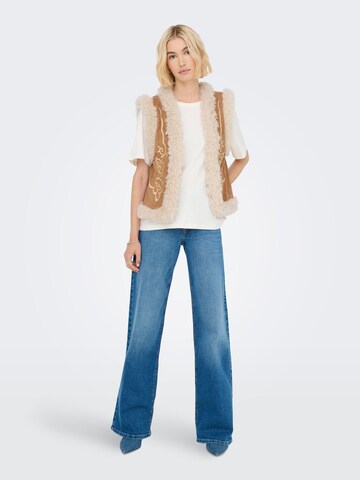 Gilet 'ONLCille' ONLY en marron