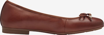 TAMARIS Ballet Flats in Brown