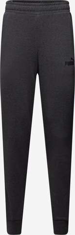 PUMA Tapered Sportbroek in Grijs: voorkant