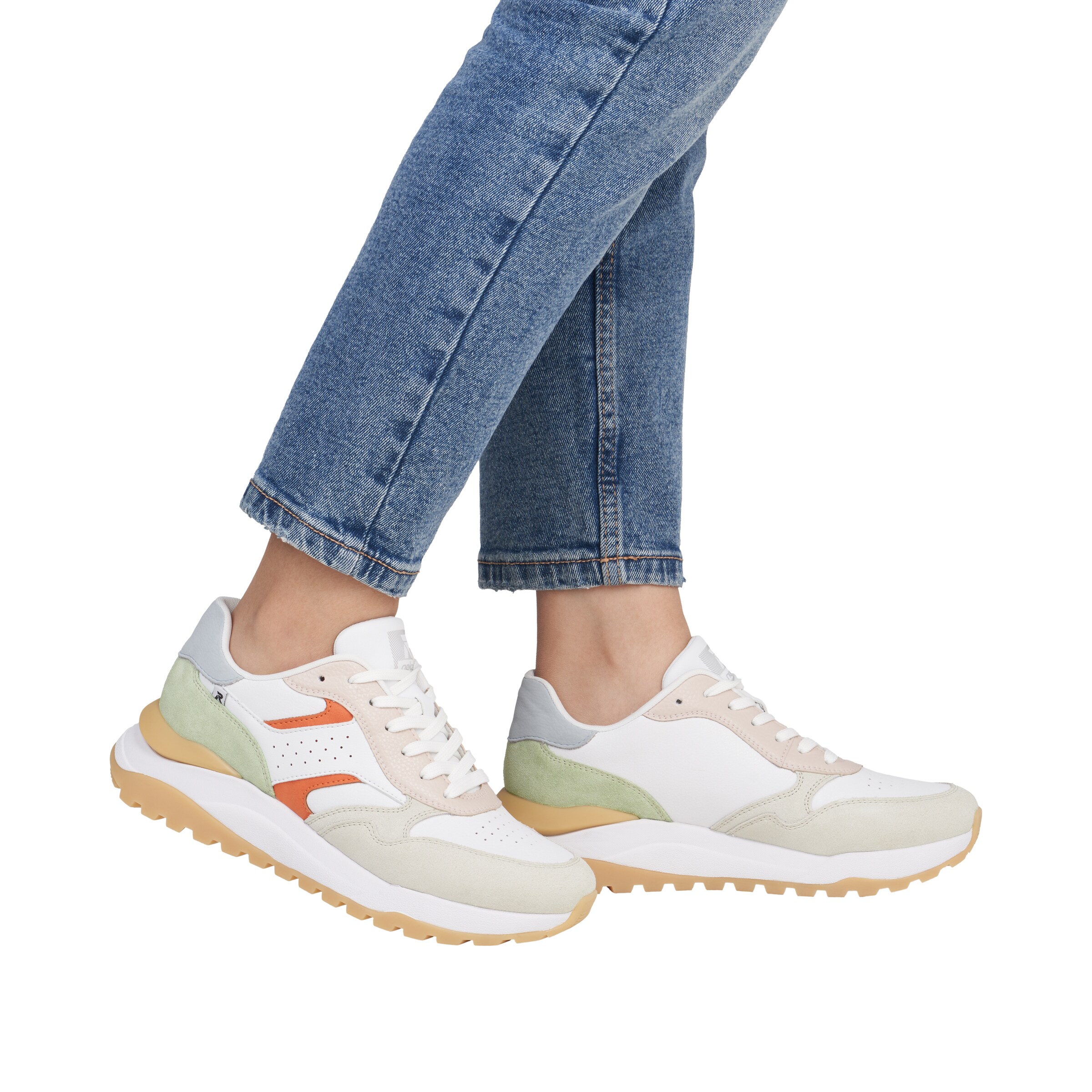 Rieker Sport Sneaker in Weiß