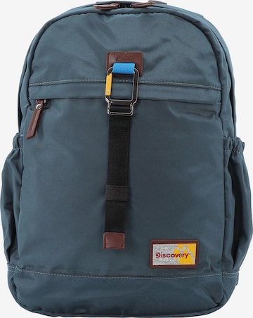 Discovery Backpack in Blue: front