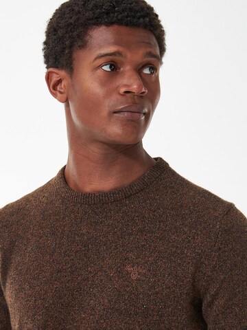 Barbour - Jersey 'Tisbury' en marrón