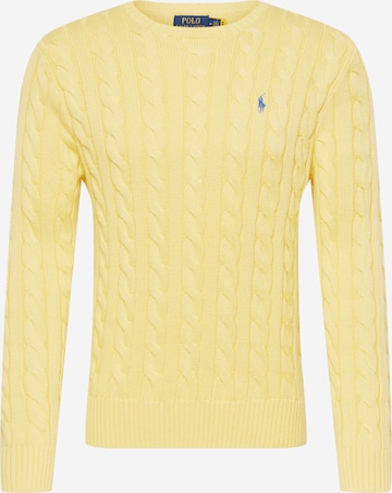 Polo Ralph Lauren Regular Fit Pullover 'DRIVER' i gul: forside