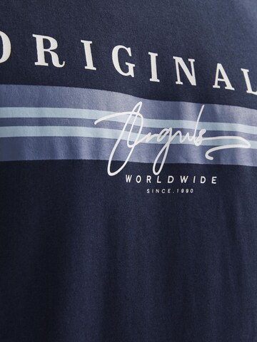 T-Shirt JACK & JONES en bleu
