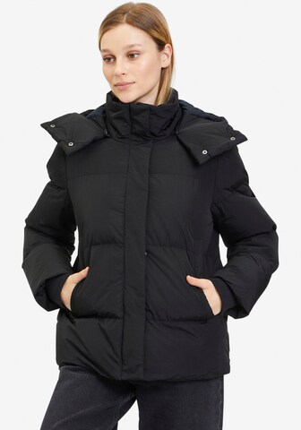 Tamaris Winterjacke in Schwarz: Vorderseite