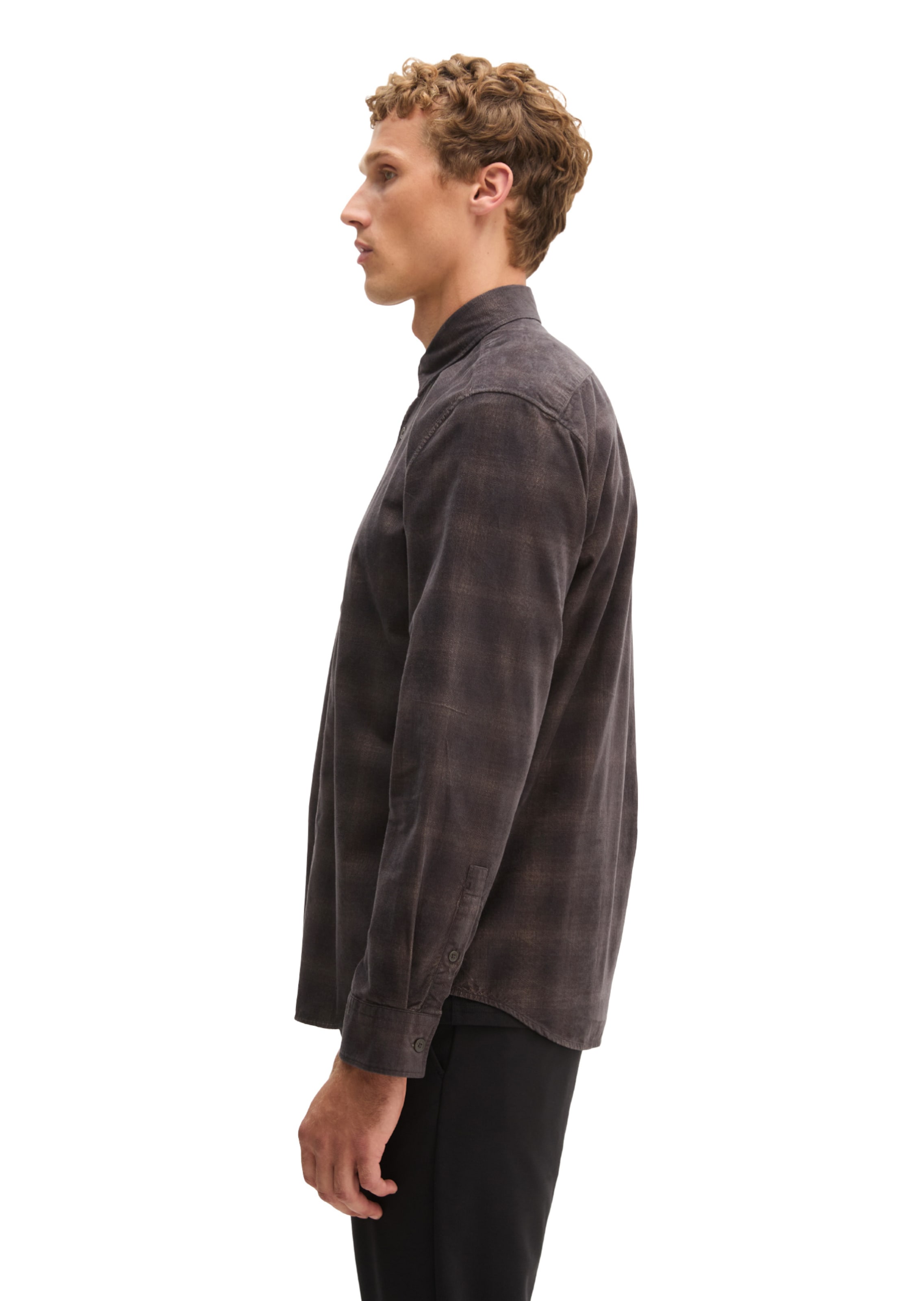 Marc O'Polo Regular Fit Hemd in Braun