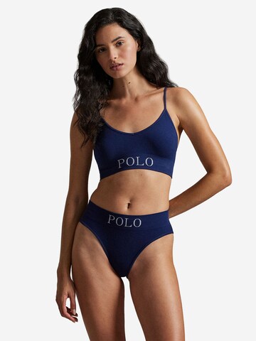 Polo Ralph Lauren Slip ' Ribbed Seamless ' in Blauw