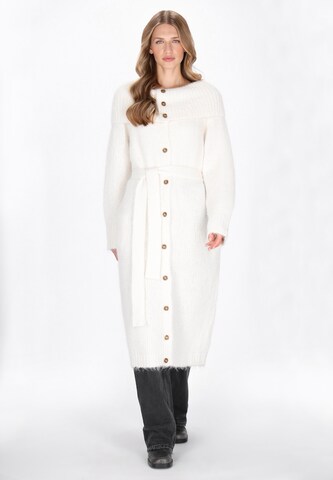 DreiMaster Vintage - Cárdigan en blanco