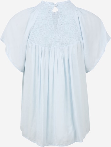 Y.A.S Tall Bluse 'Leah' i blå