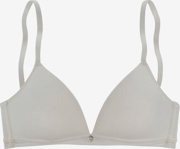 s.Oliver Triangle Bra in Beige: front