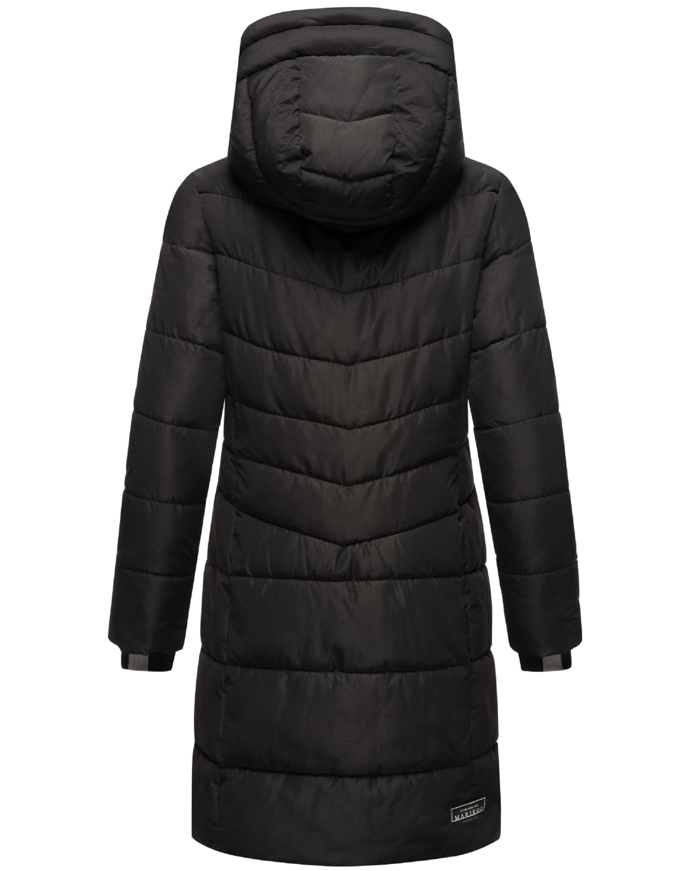 MARIKOO Zimný kabát 'Natsukoo' - Čierna