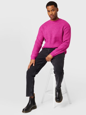 TOM TAILOR DENIM Sweater in Pink