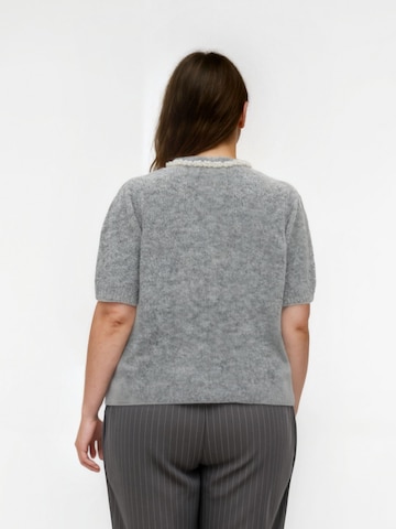 Vero Moda Curve Cardigan 'OCEAN' i grå