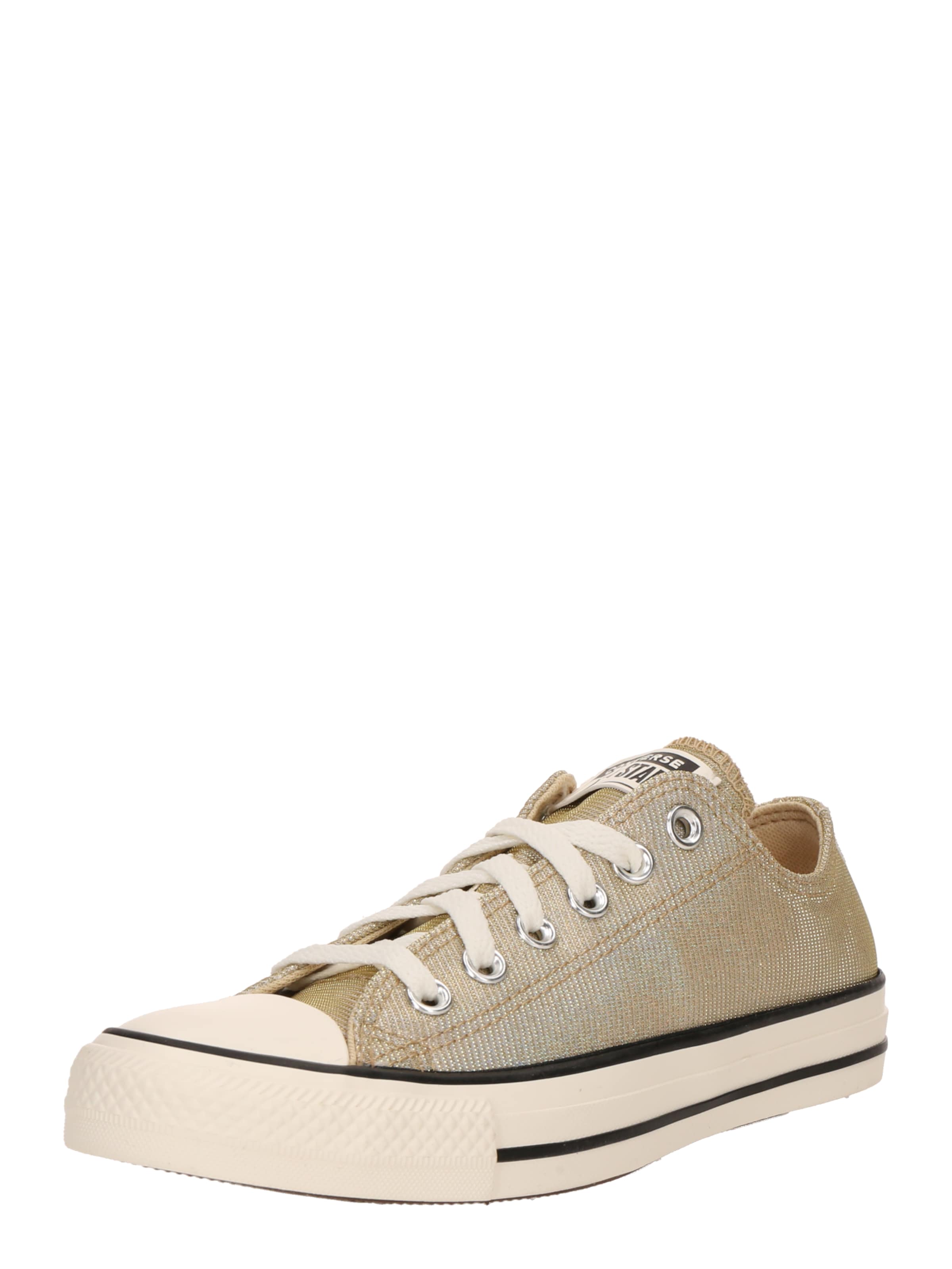 CONVERSE Låg sneaker 'CTAS OX' i beige: framsida