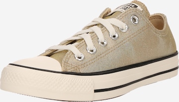 CONVERSE Matalavartiset tennarit 'CTAS OX' värissä beige: etupuoli