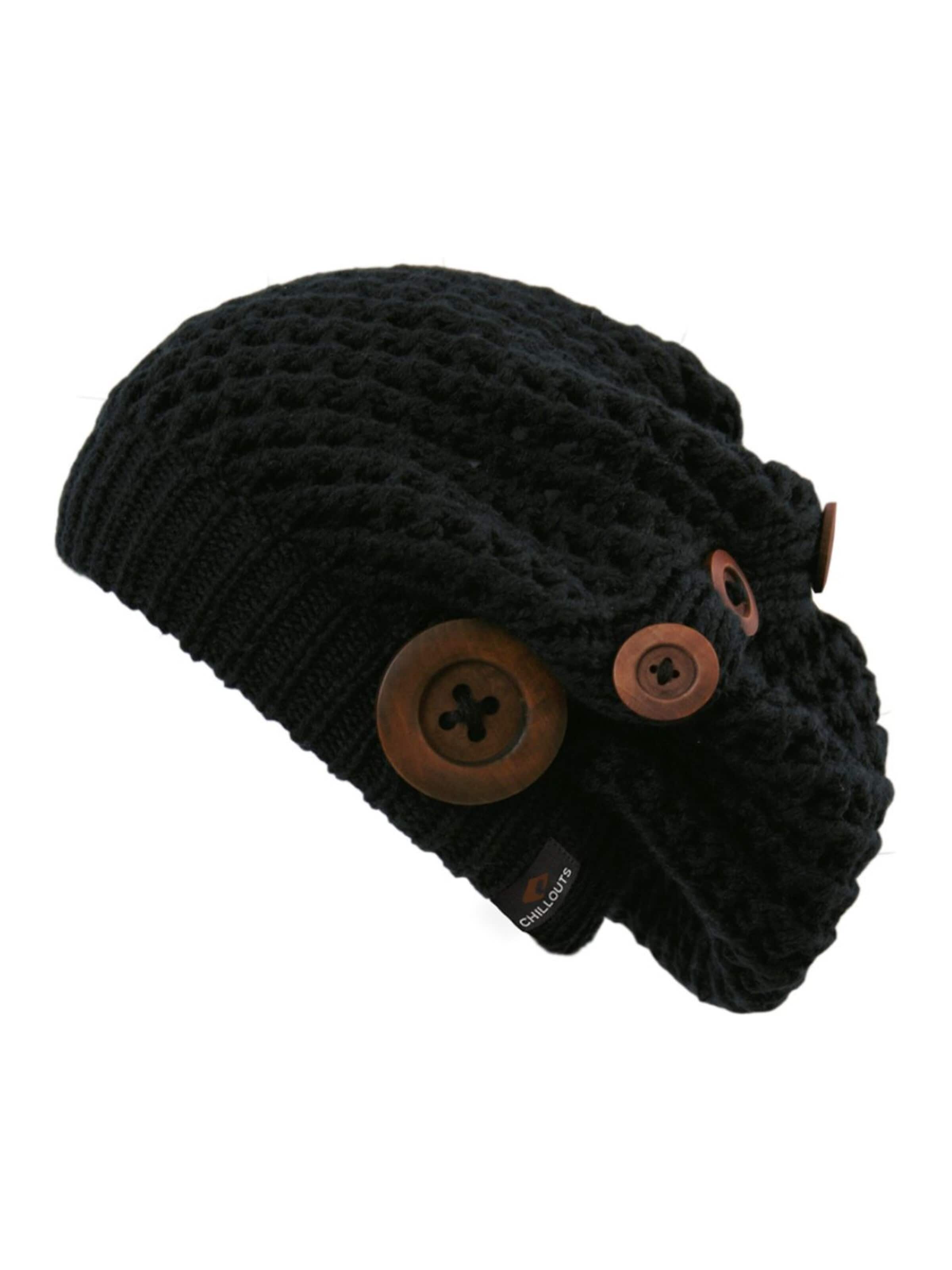 chillouts Beanie 'Wintermütze "Nelly" (Long Beanie)' in 54-64 in Black, Item view