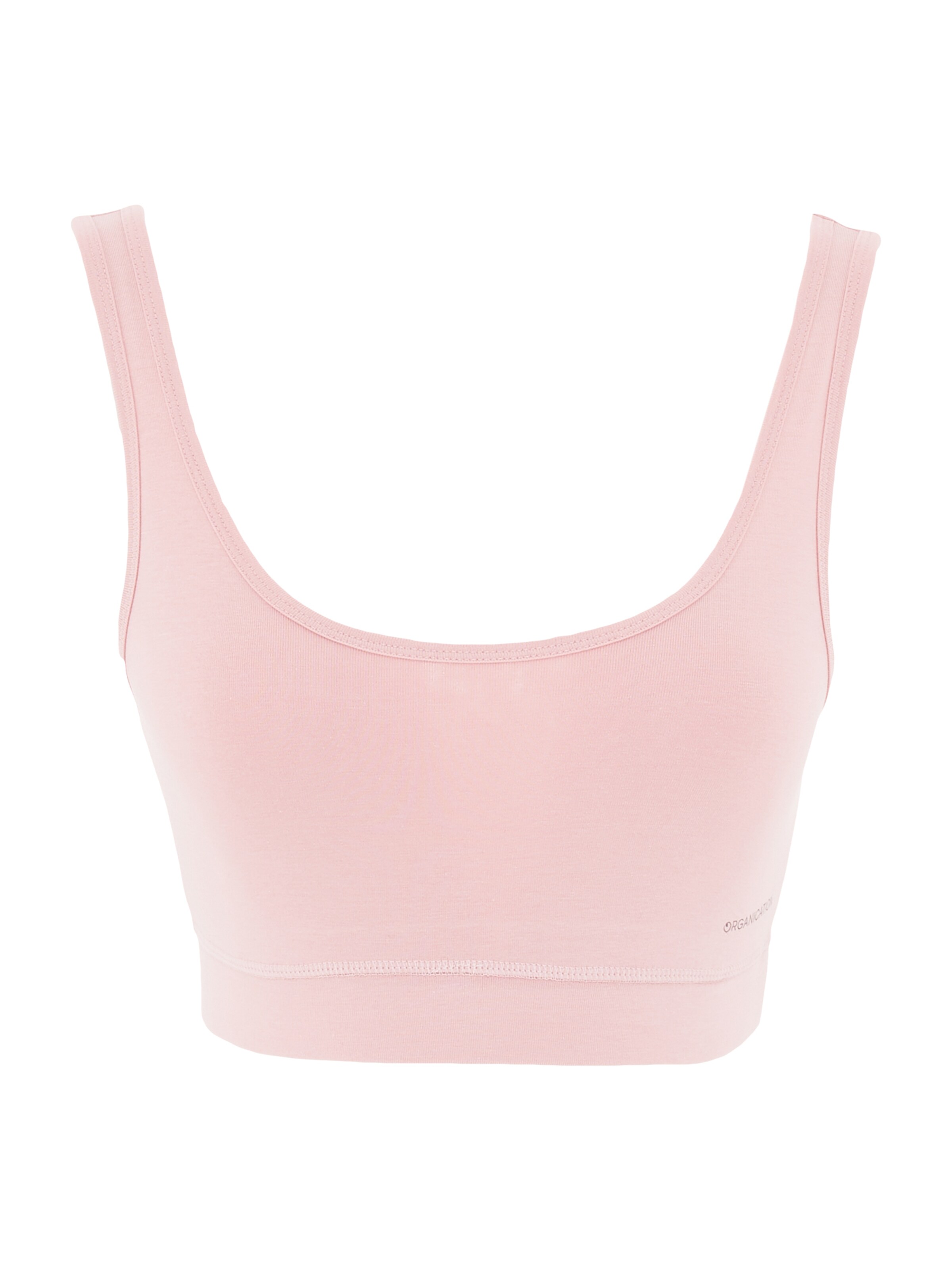 Organication Bra in Pink: front