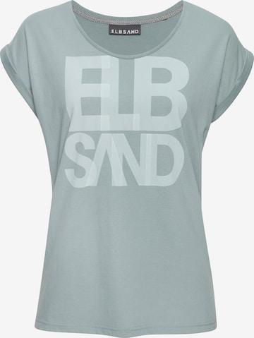 Elbsand T-Shirt in Grün: Vorderseite