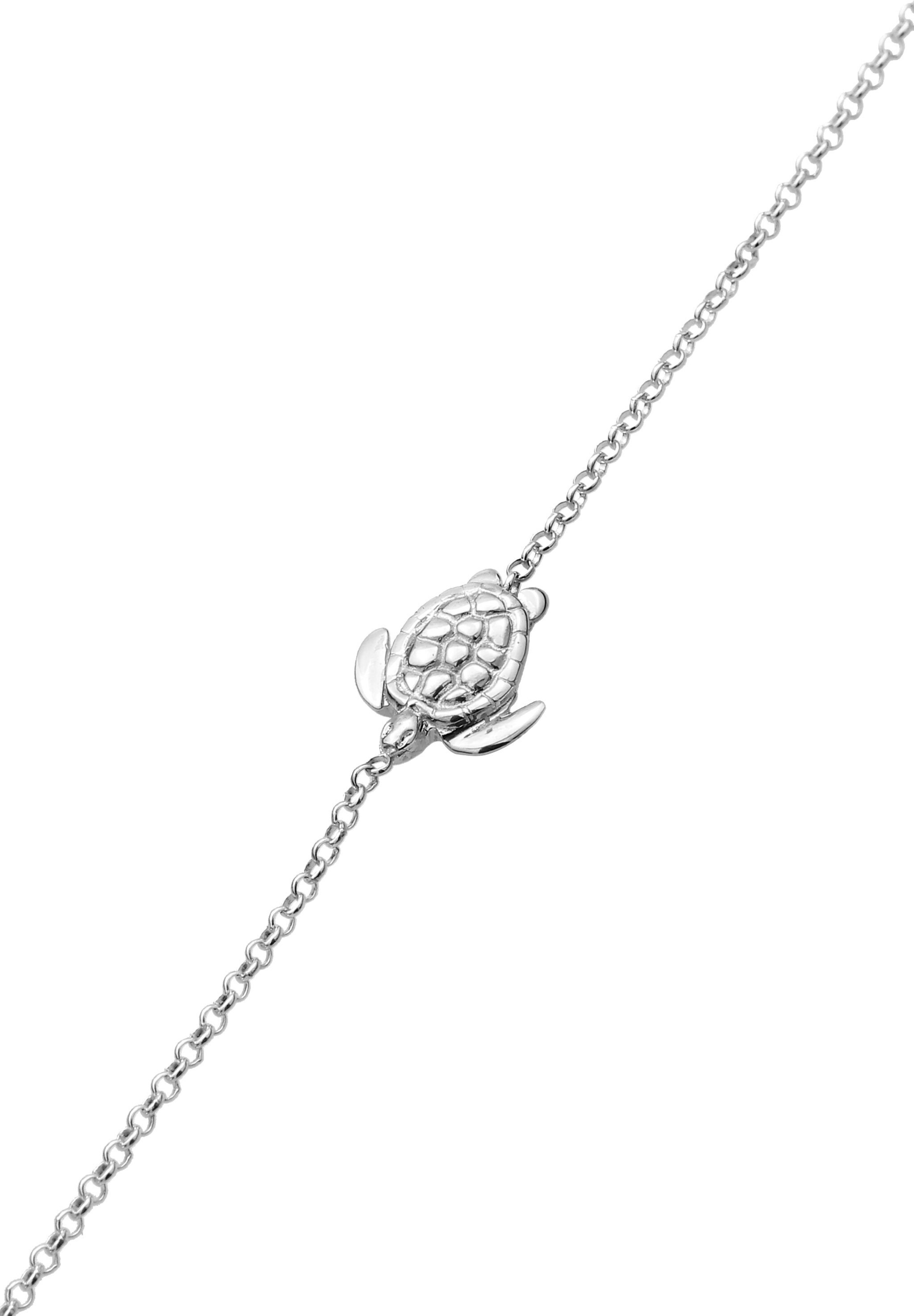 ELLI Fußschmuck in Silber