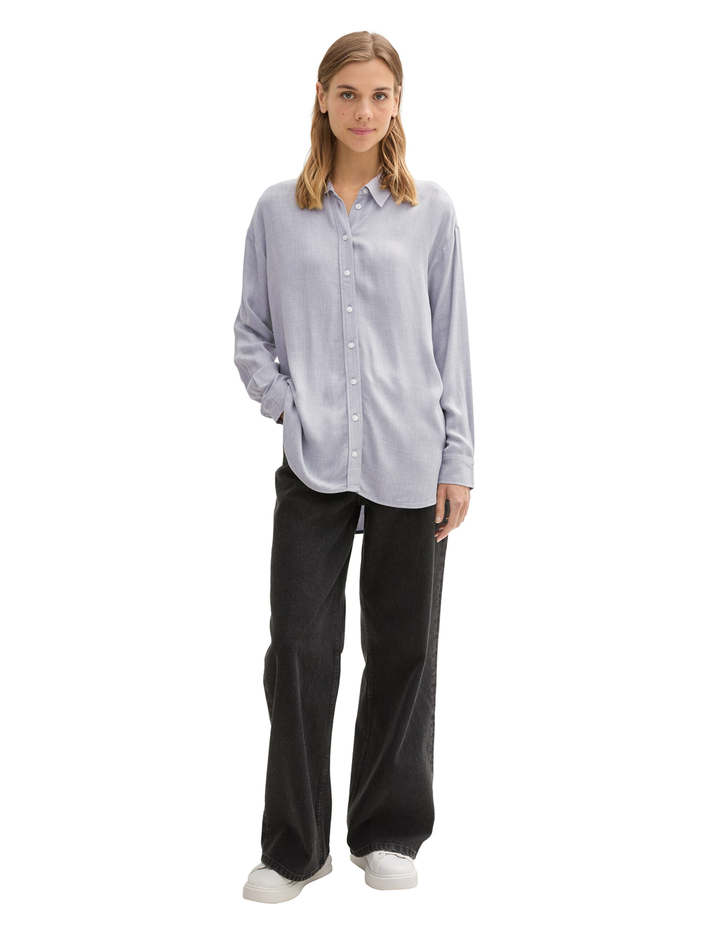 pelēks TOM TAILOR DENIM Blūze