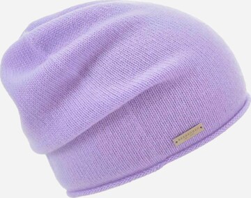 Seeberger Mütze in Lila: Vorderseite
