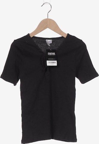 H&M T-Shirt S in Schwarz: predná strana