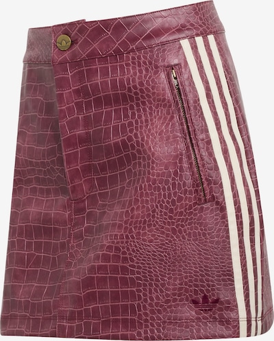 ADIDAS ORIGINALS Hame koossa 36 värissä burgundin punainen / valkoinen, Tuotenäkymä
